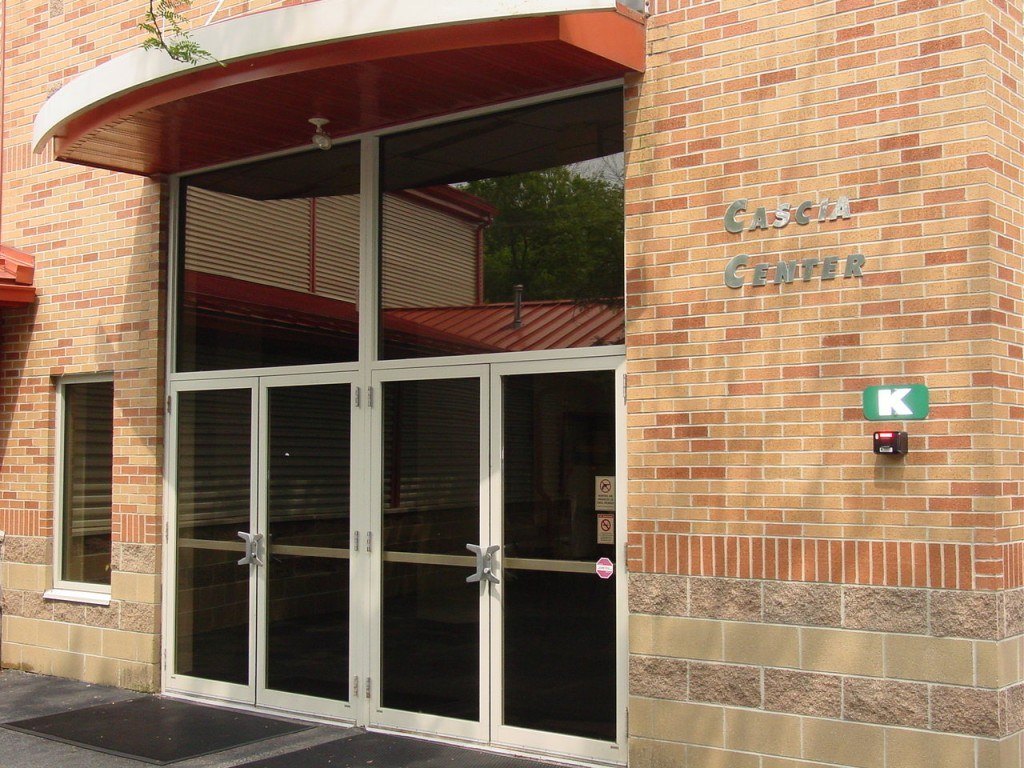 Entrance to Cascia Center at St. Rita's Parish